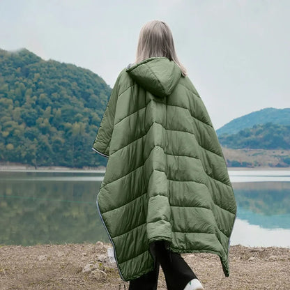 Winter Wearable Sleeping Bag Poncho